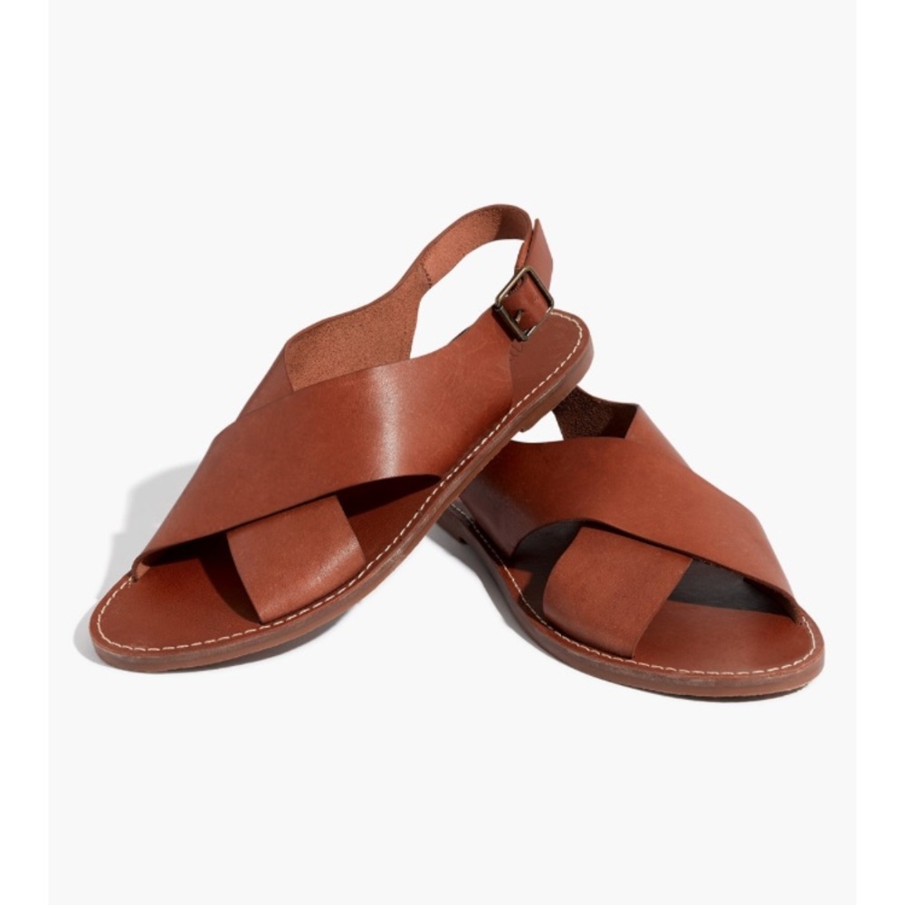 Madewell Boardwalk Crossover Sandals